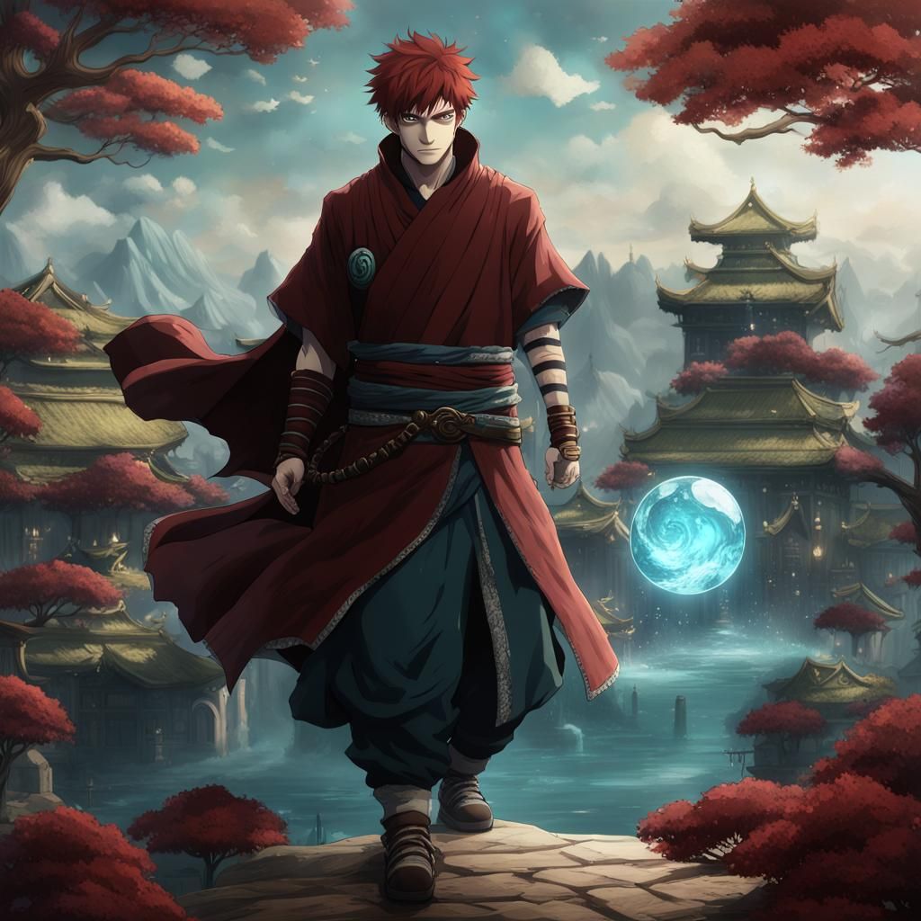 Gaara with Aquamarine Eyes Finds Love