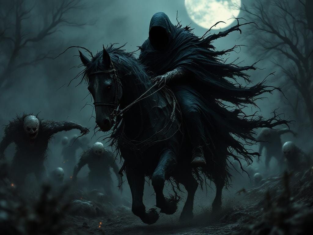 Headless Horseman Rides Through Zombie Apocalypse