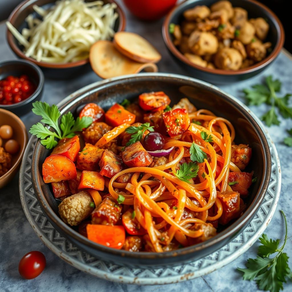 Delicious Food Photography with Vibrant Colors