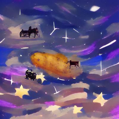Guinea Pig Buggy Under Starry Pesticide Sky