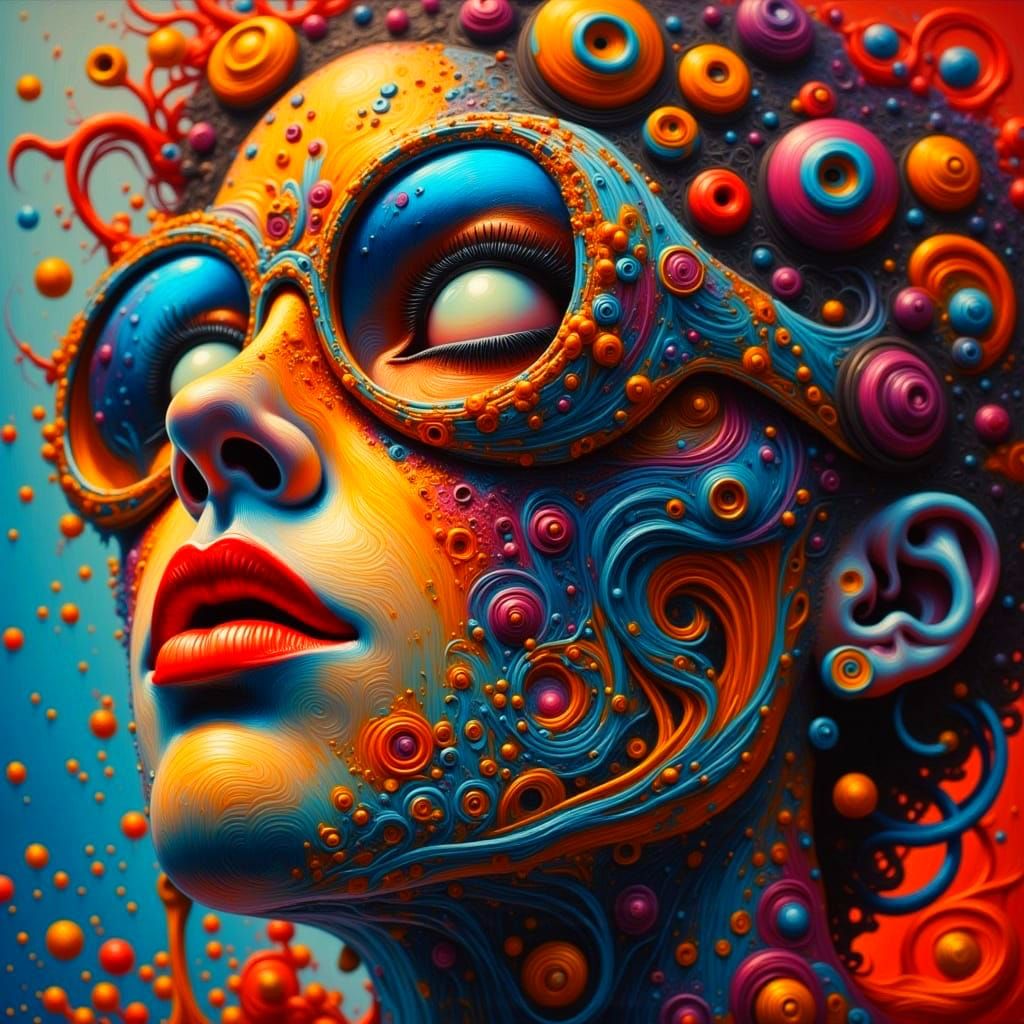 Mystical Creature Revealed in Retro-Futuristic Fantasy