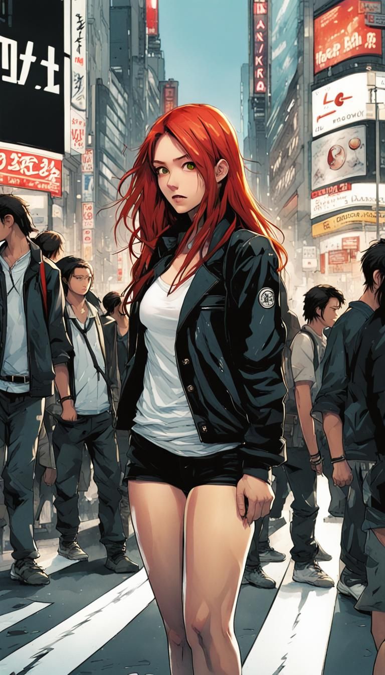 Comic style Sabaku Neko