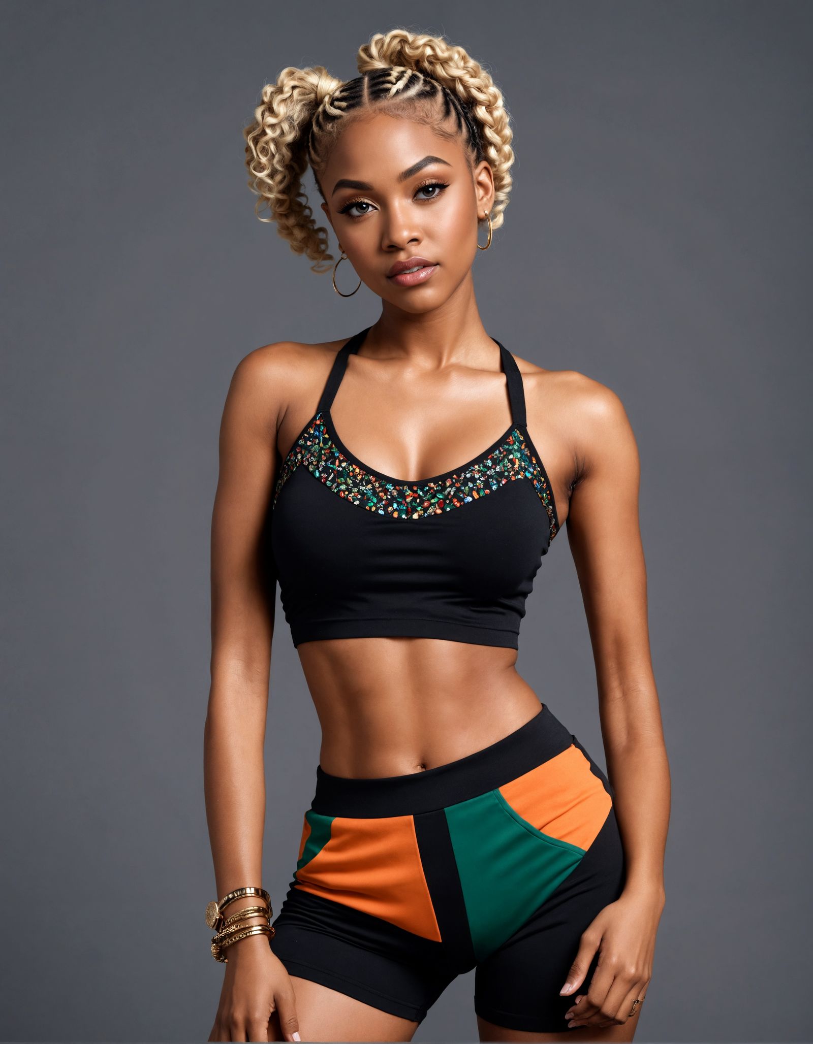 Hedonistic Portrait in Barbiecore Aesthetic