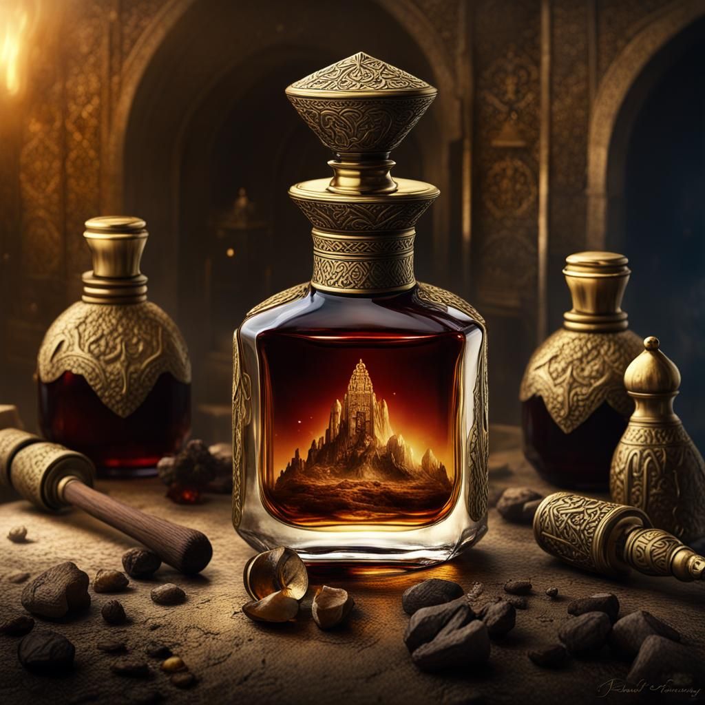Sultan Alp Arslan Victory with Perfume: Fantasy Art
