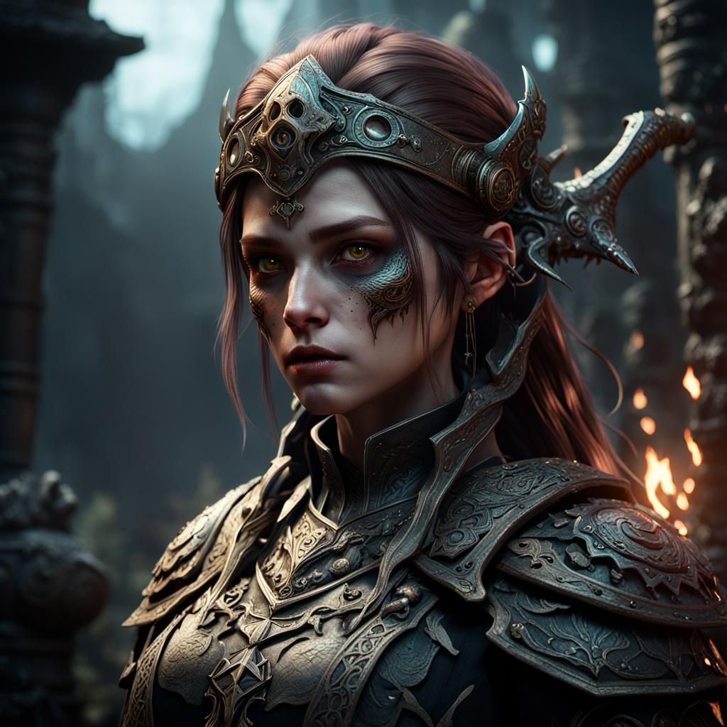 Fantasy Female Character in Horror Game Design