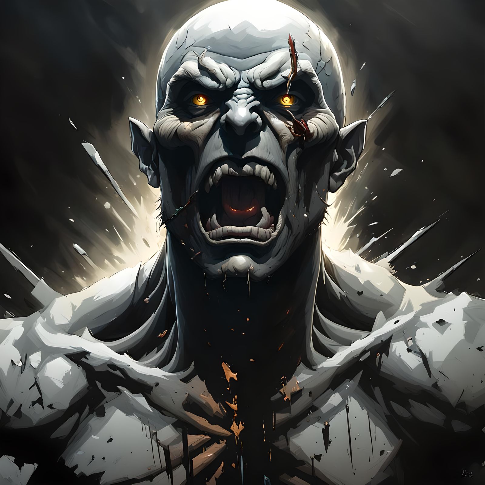 Hyperdetailed War Portrait in Unreal Engine 5