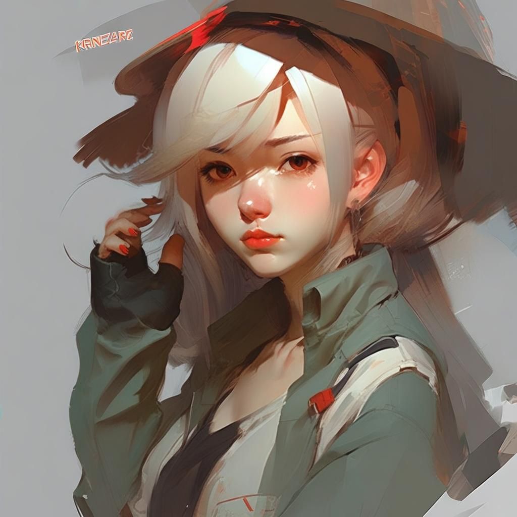 Dynamic Art in Style of Krenz Cushart
