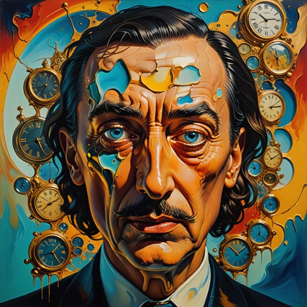 Surreal Apology in Salvador Dali Style