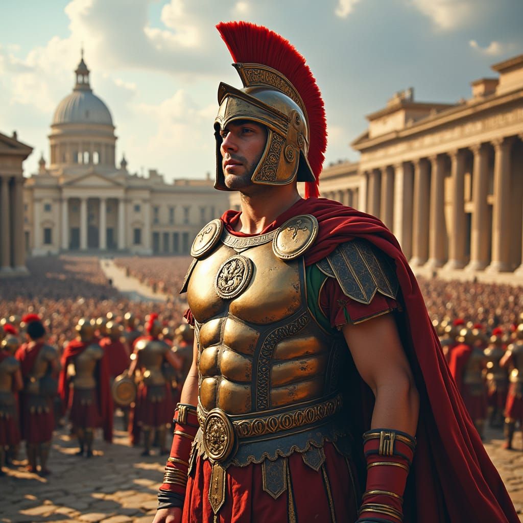 Classical Scene from Ancient Rome