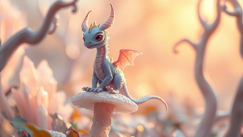 Cuddlenova, a Smol Glitterflame Floof