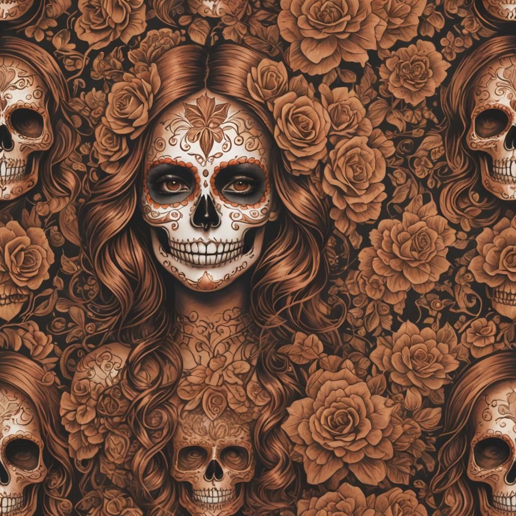 Sugar Skull Woman #51