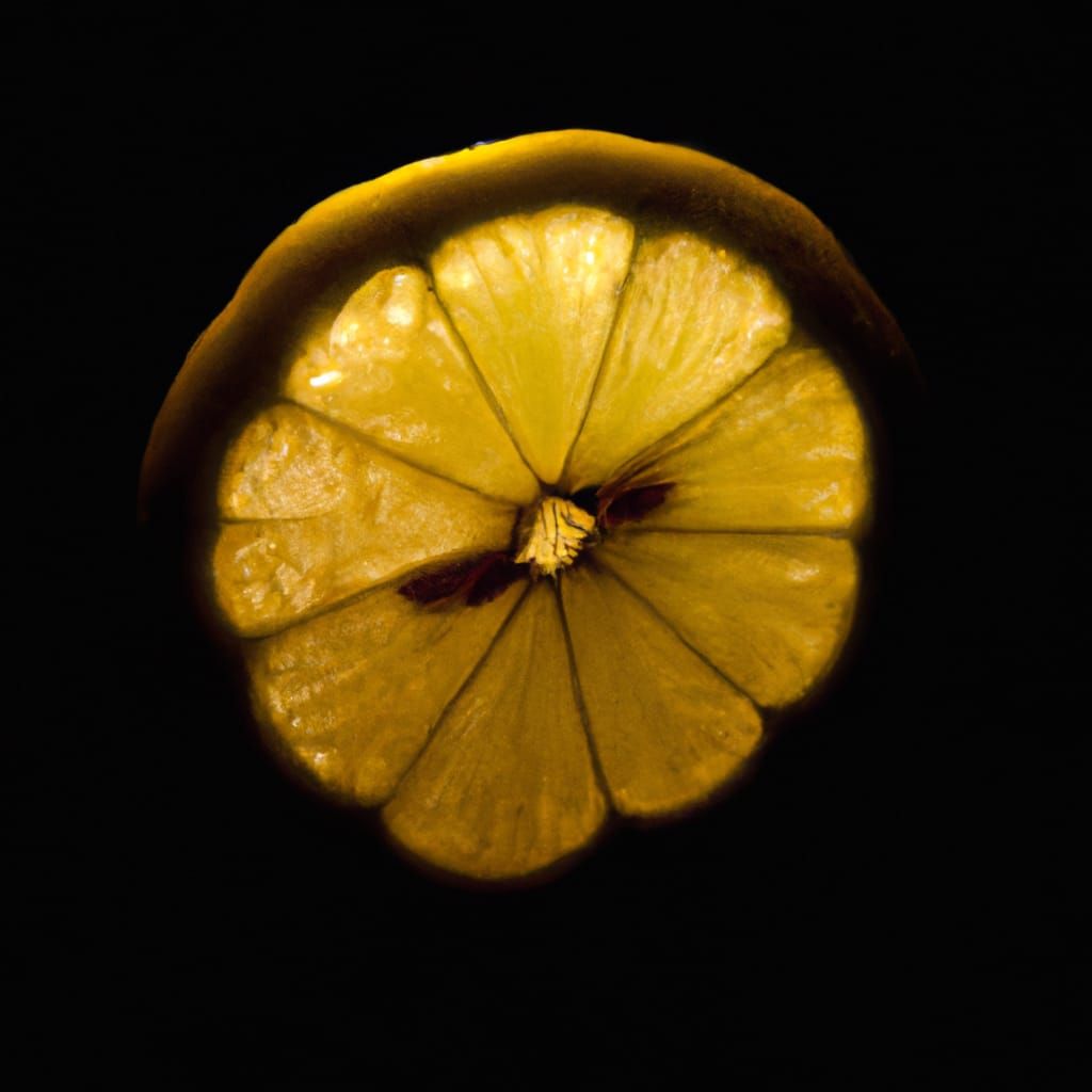Lemon in the Void: Subsurface Scattering Photography