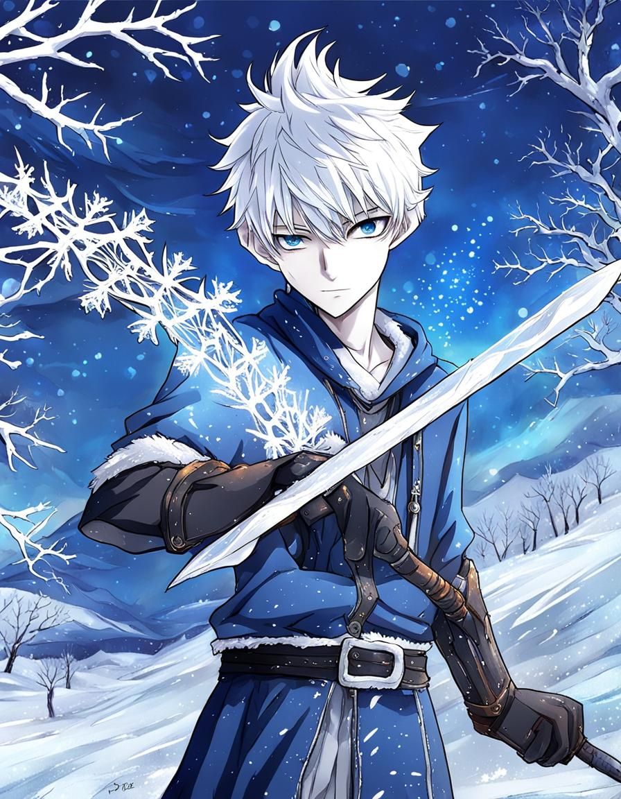 Jack Frost in Anime Key Visual Style