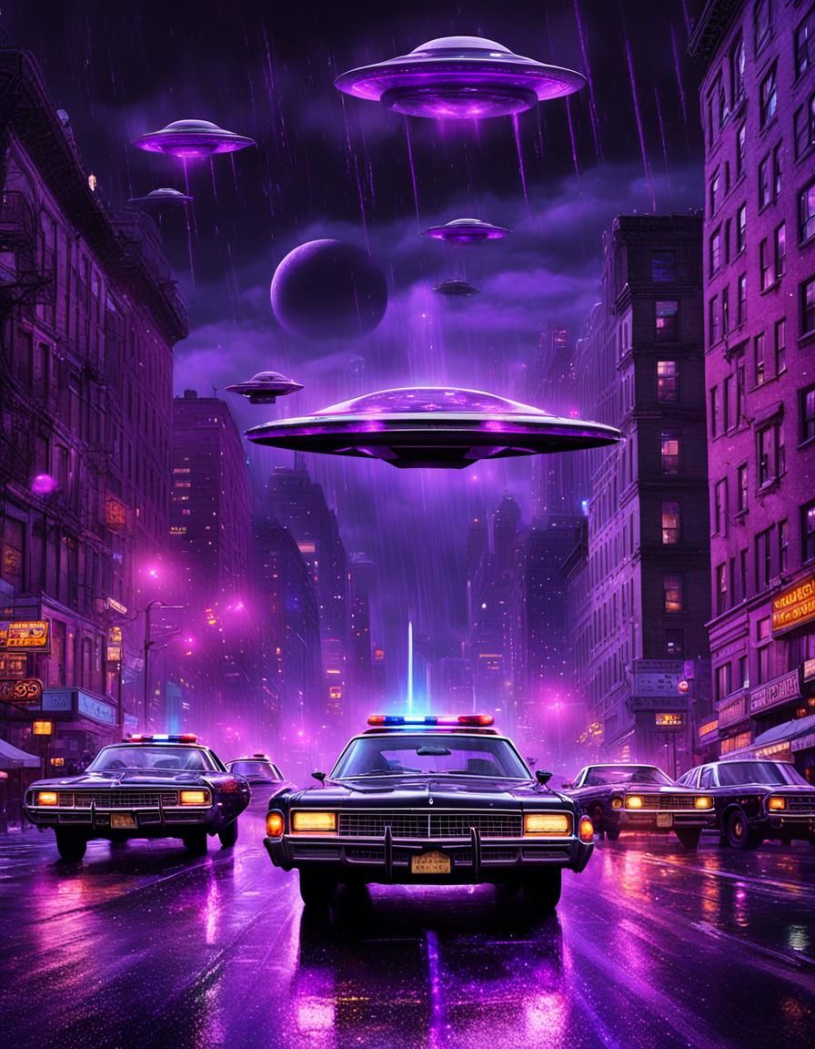 Flying Saucers Invade New York in the 70s