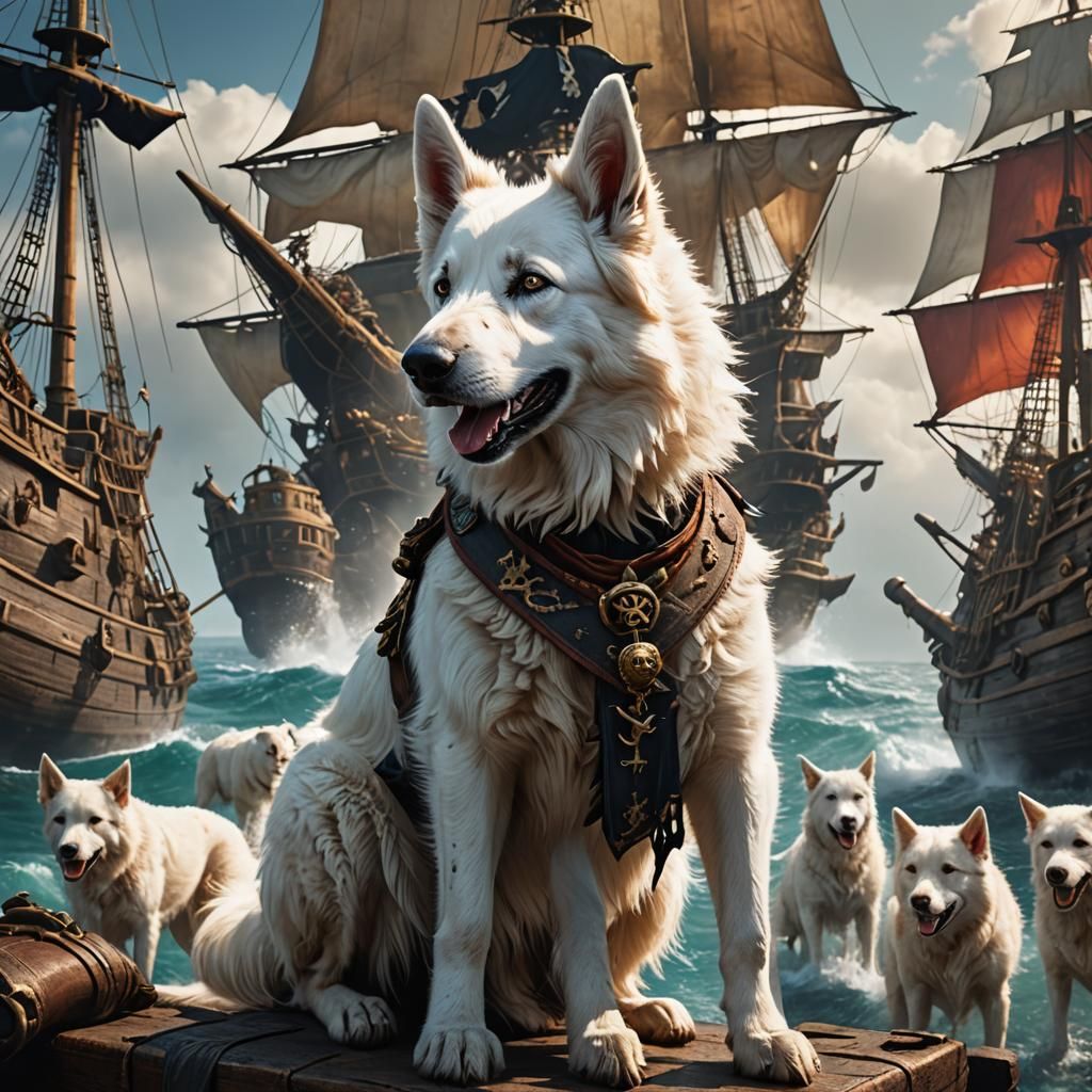 Our Manouck as a pirate