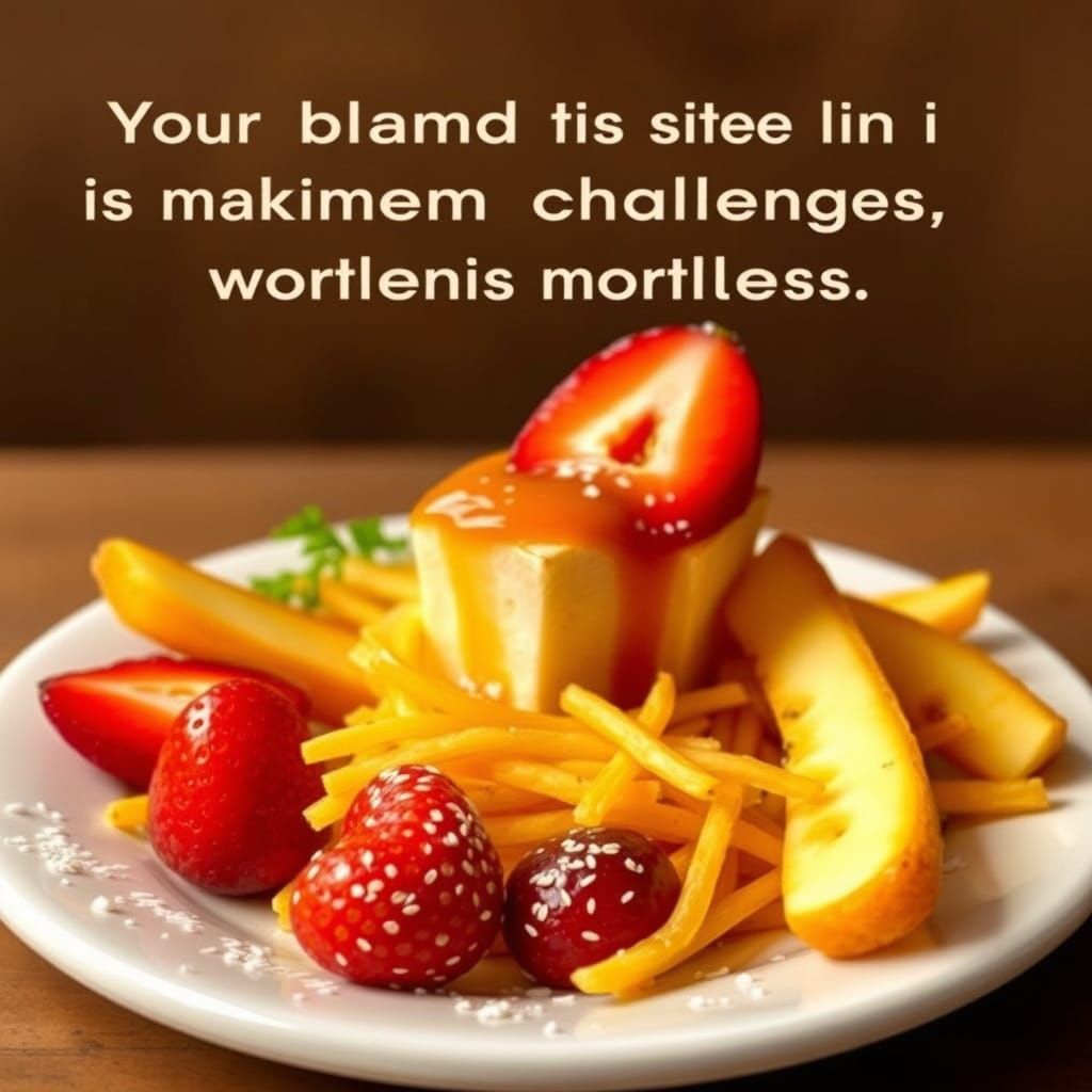 AI Interpretation of a Bland Creation Challenge