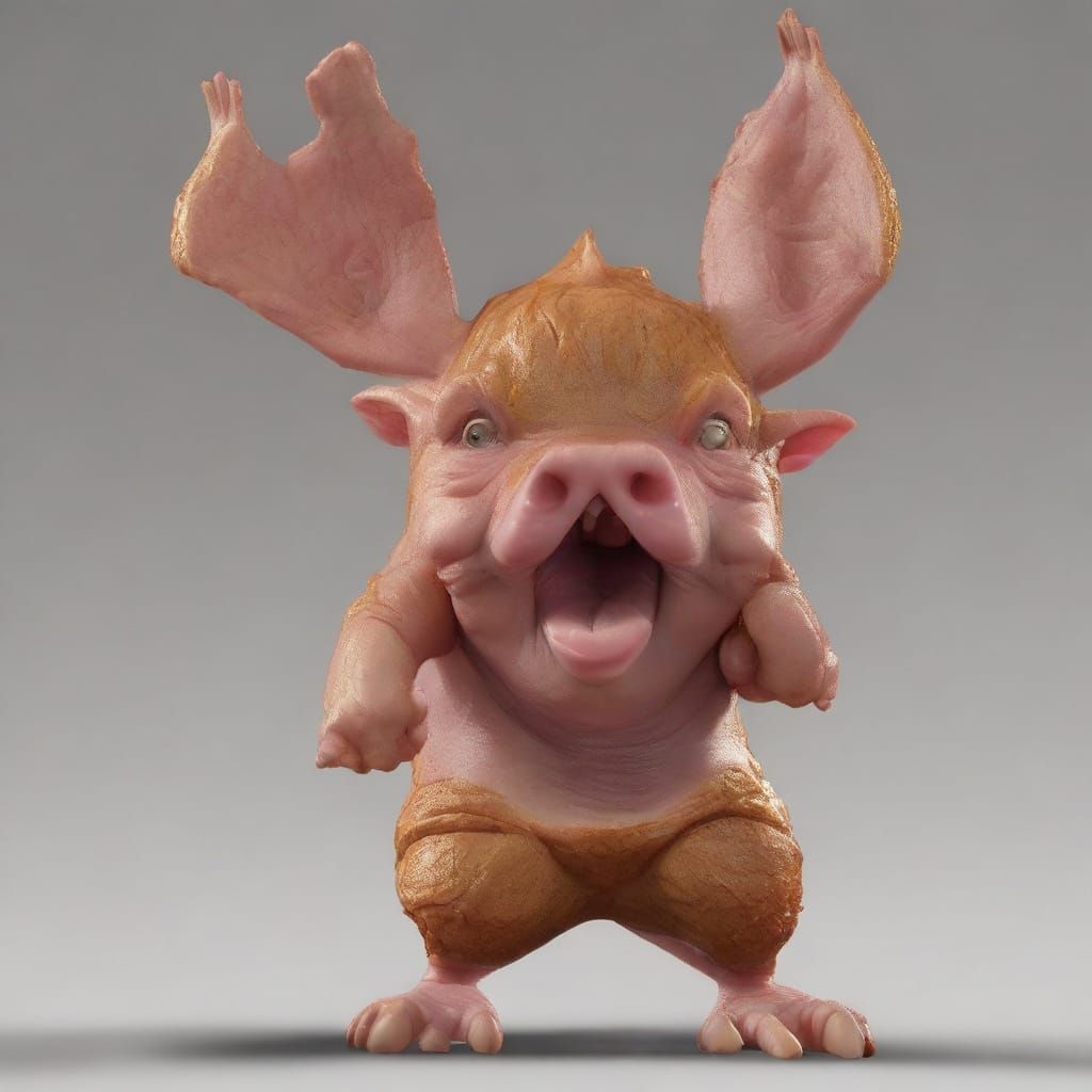 Relax, it isn't real.  It's just a dog treat.