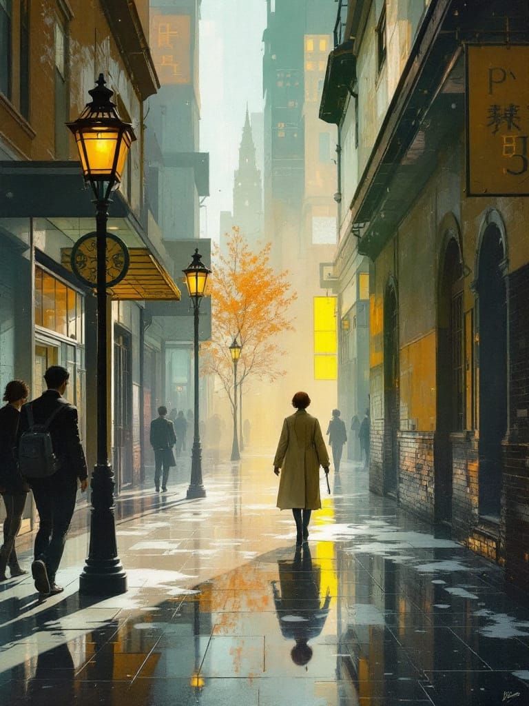 Steamnouveau Shadows Meeting in Technopunk Style