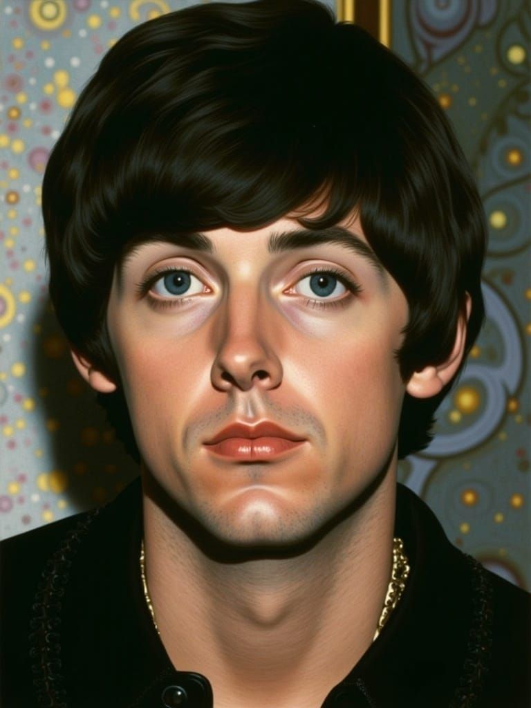 Paul McCartney as the Regal King of Pentacles in a Funky Sev...