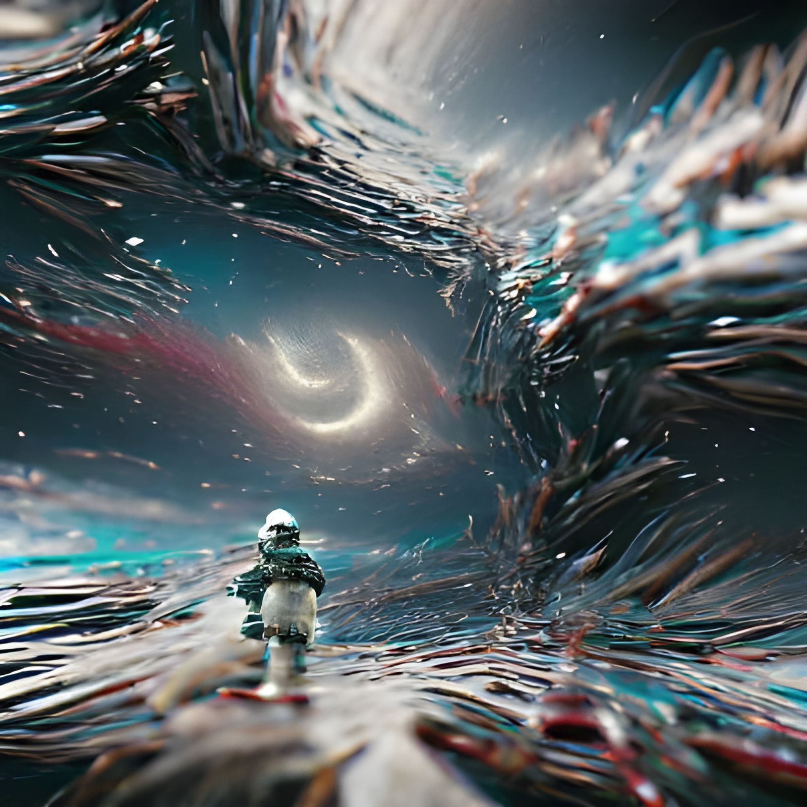Spectacular Interstellar Scene in 3D
