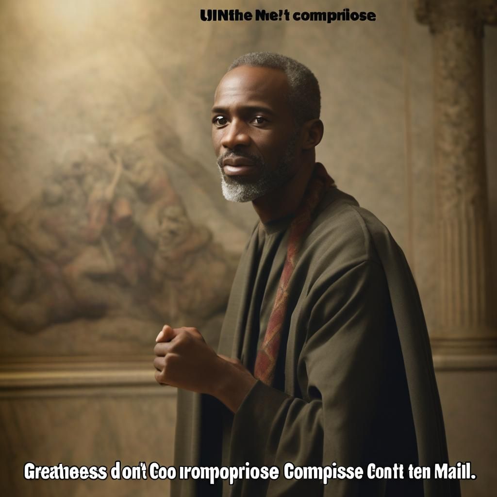 Greatness Doesn't Compromise: A Motivational Meme