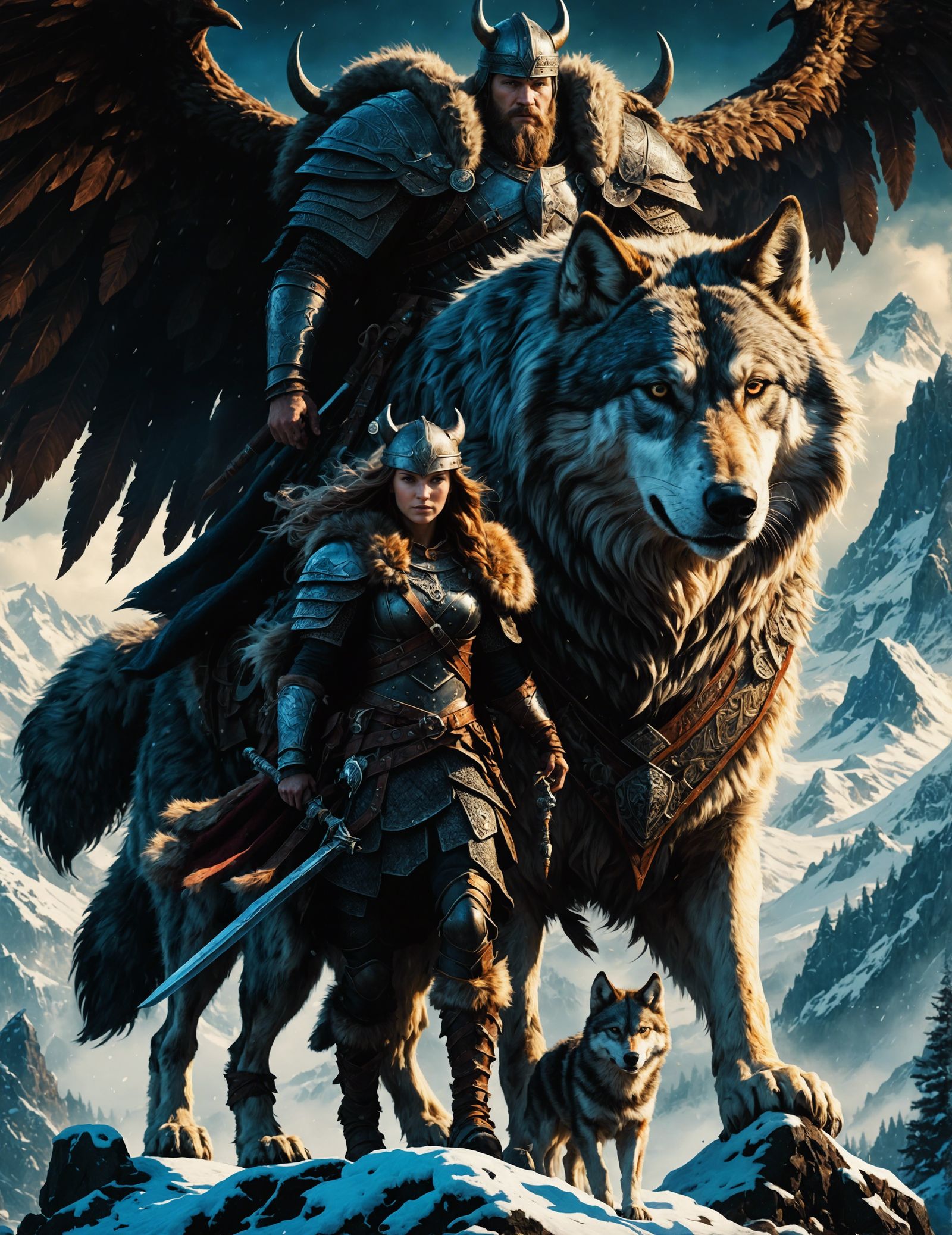 Viking Wolf Warriors