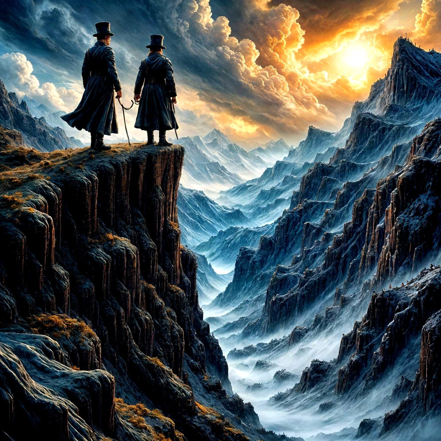 ”Jump Fred!”, said Joey.   “You Jump Joey!”, said Fred.   Gr...