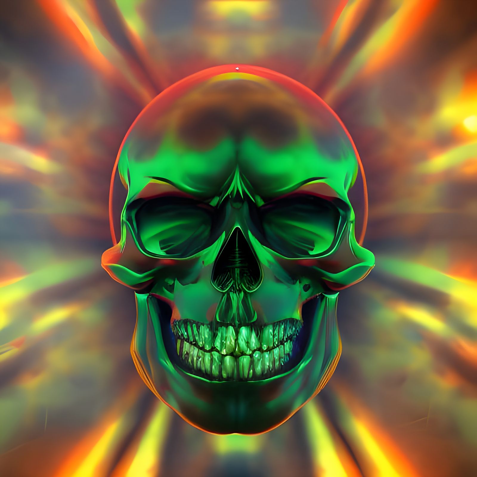 Green Skull