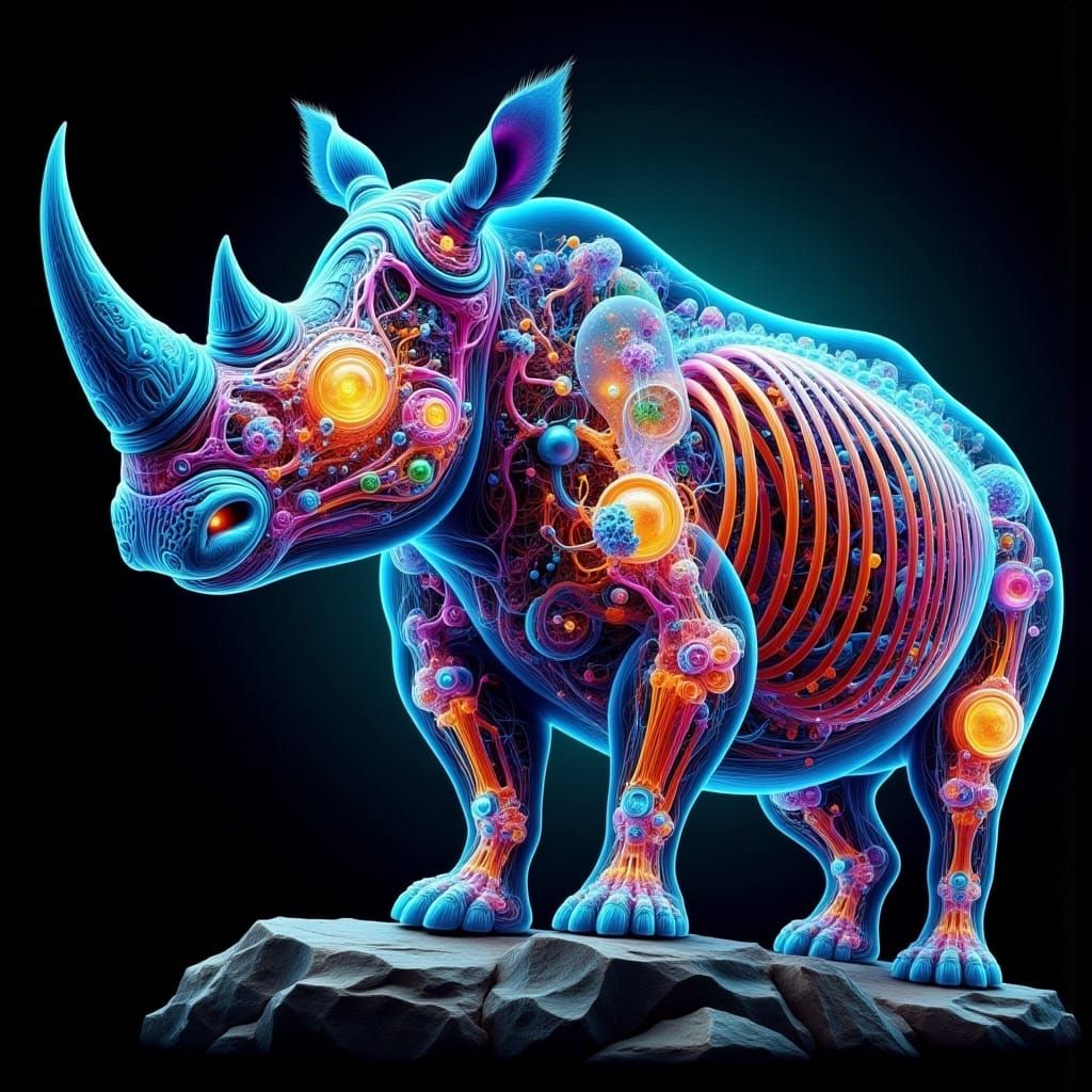Rhino Generated with AI
