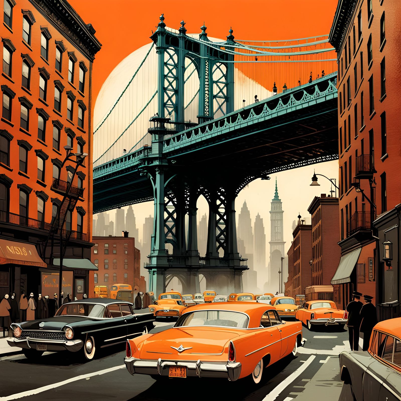 ONCE UPON A TIME IN AMERICA Orange Green