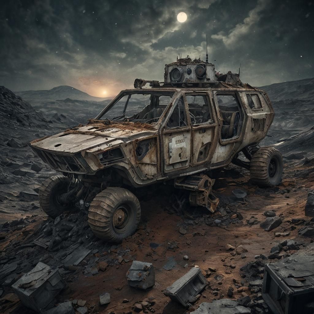 Lunar scrapyard