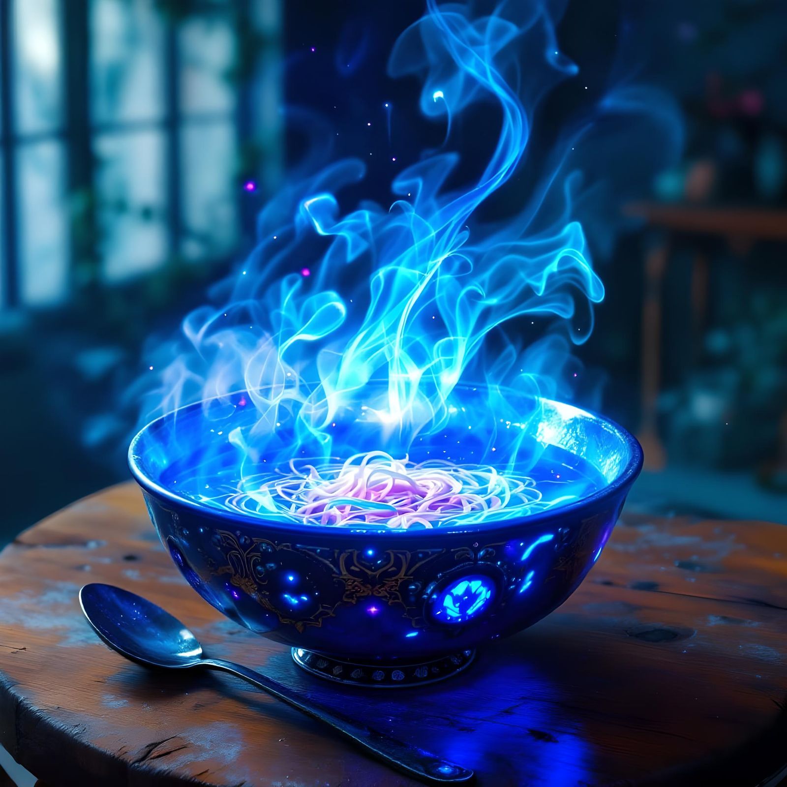 Dimensional Soup Portal in Digital Art