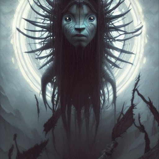 Horror Avatar in Gustave Doré Style