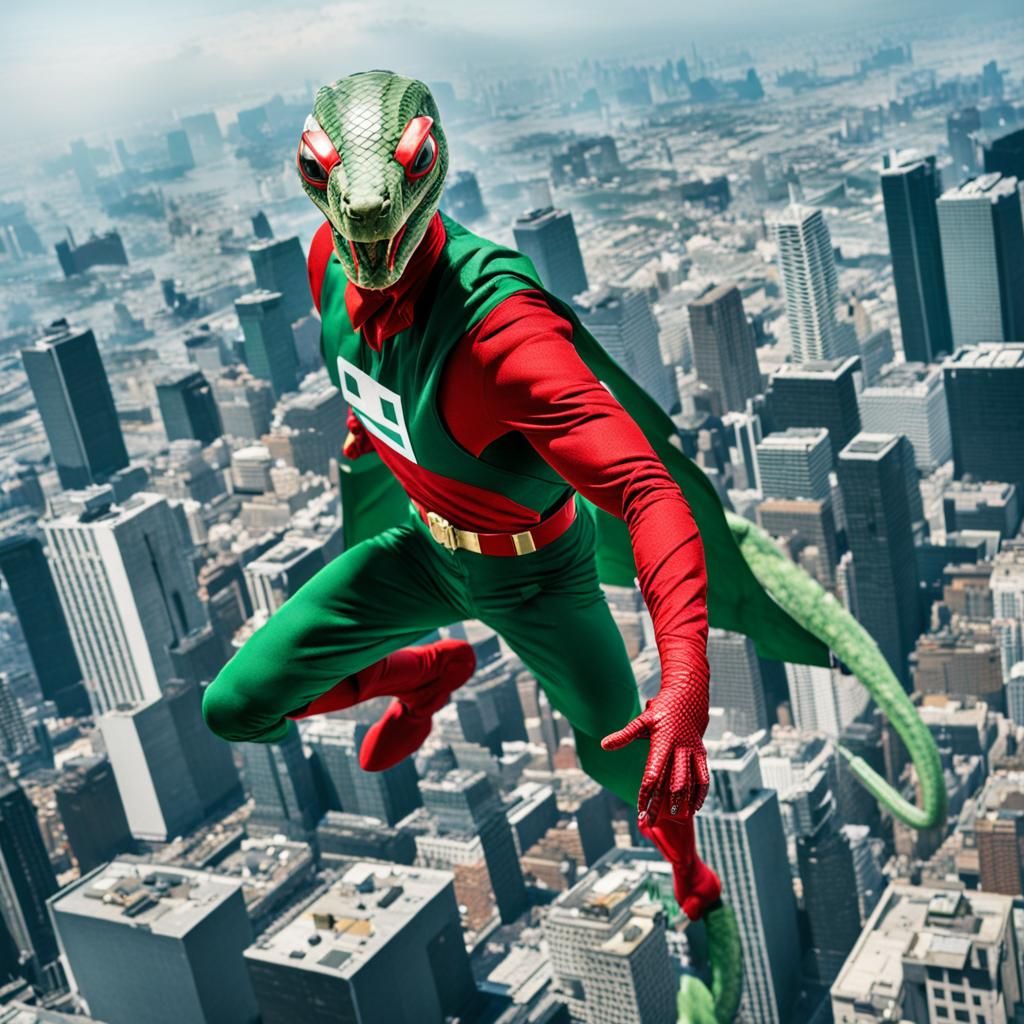 Serpent Sentinel: Guardian of the Urban Jungle