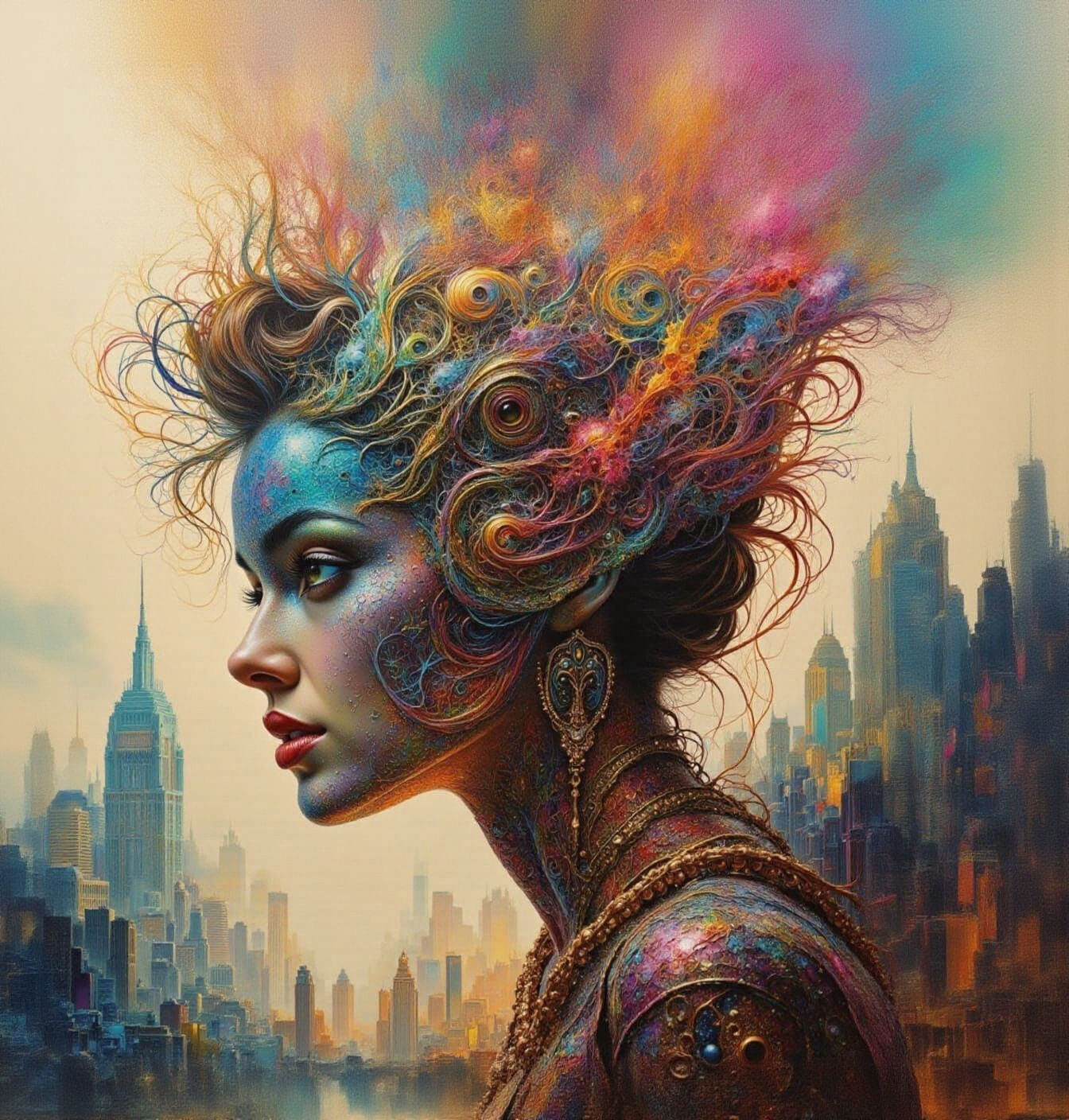 Detailed airbrush painting!