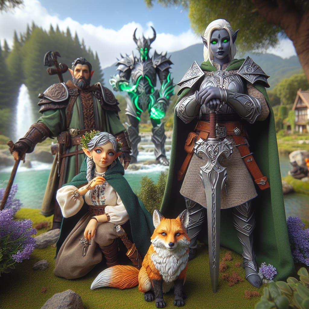 Fantasy Heroes: Gnome, Tiefling, and Warforged Cleric