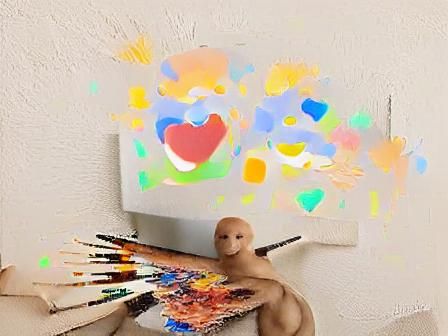 AI's Appreciation for Art: A Visual Representation