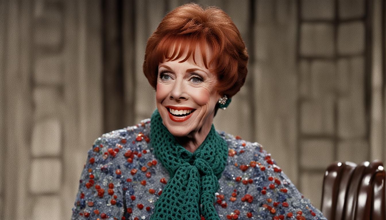 Redhead Portrait Inspired by Carol Burnett