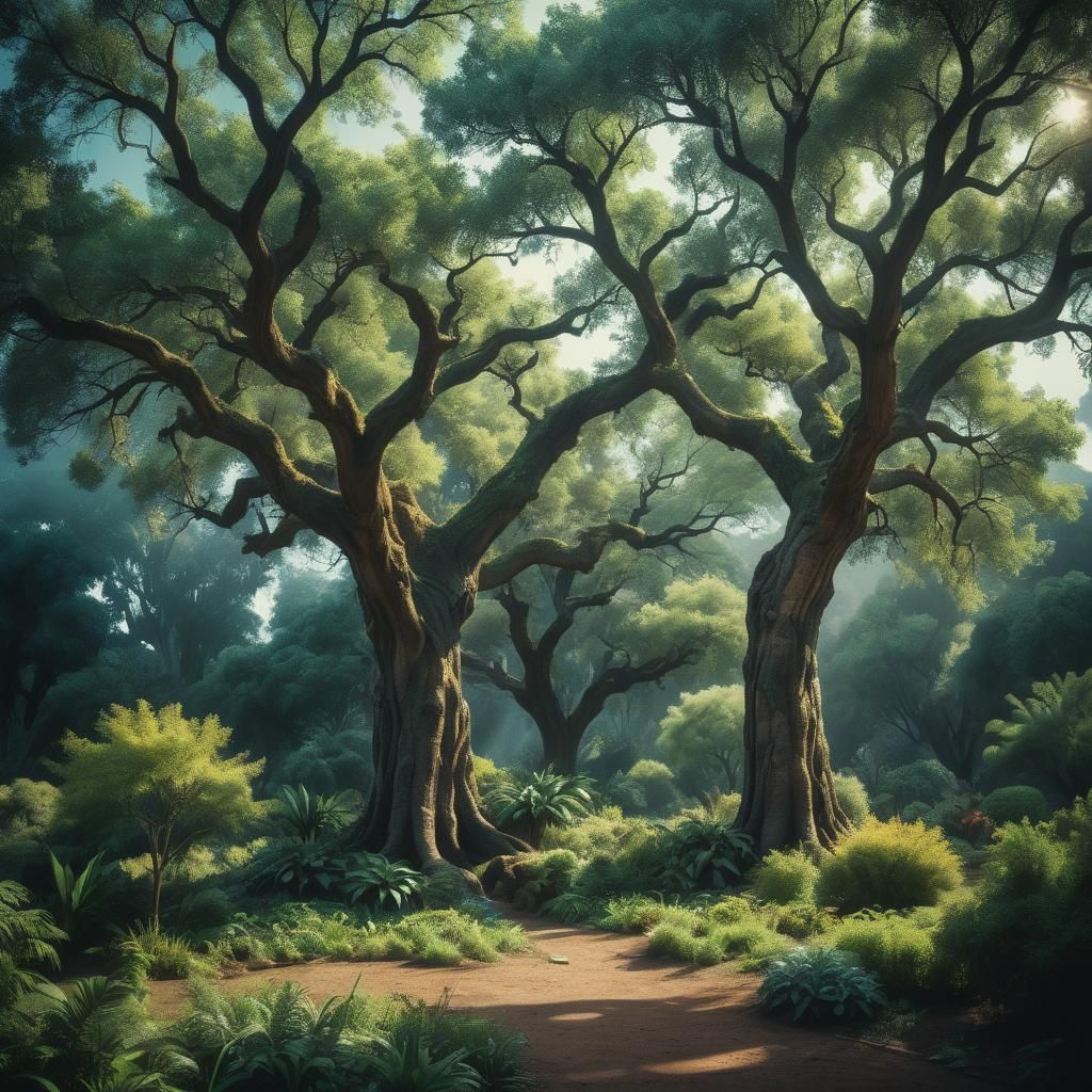 Garden of Eden: Two Trees, Cinematic Still