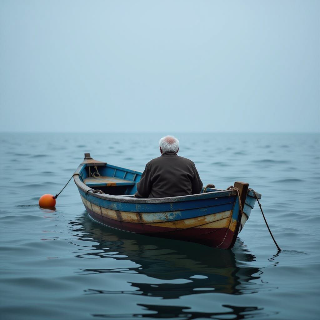 Lonely Man Drifting on a Sea of Tears
