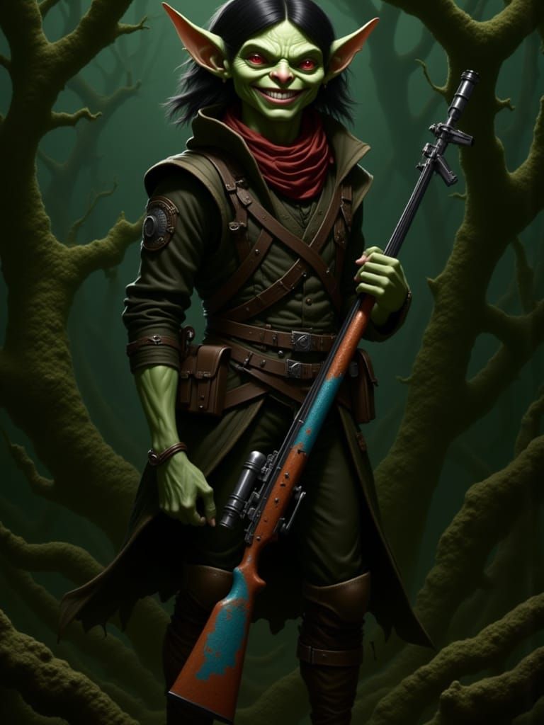 Sierra “Hollow-Eye” Grinn (Sharpshooter / Skyfall-Touched Sn...