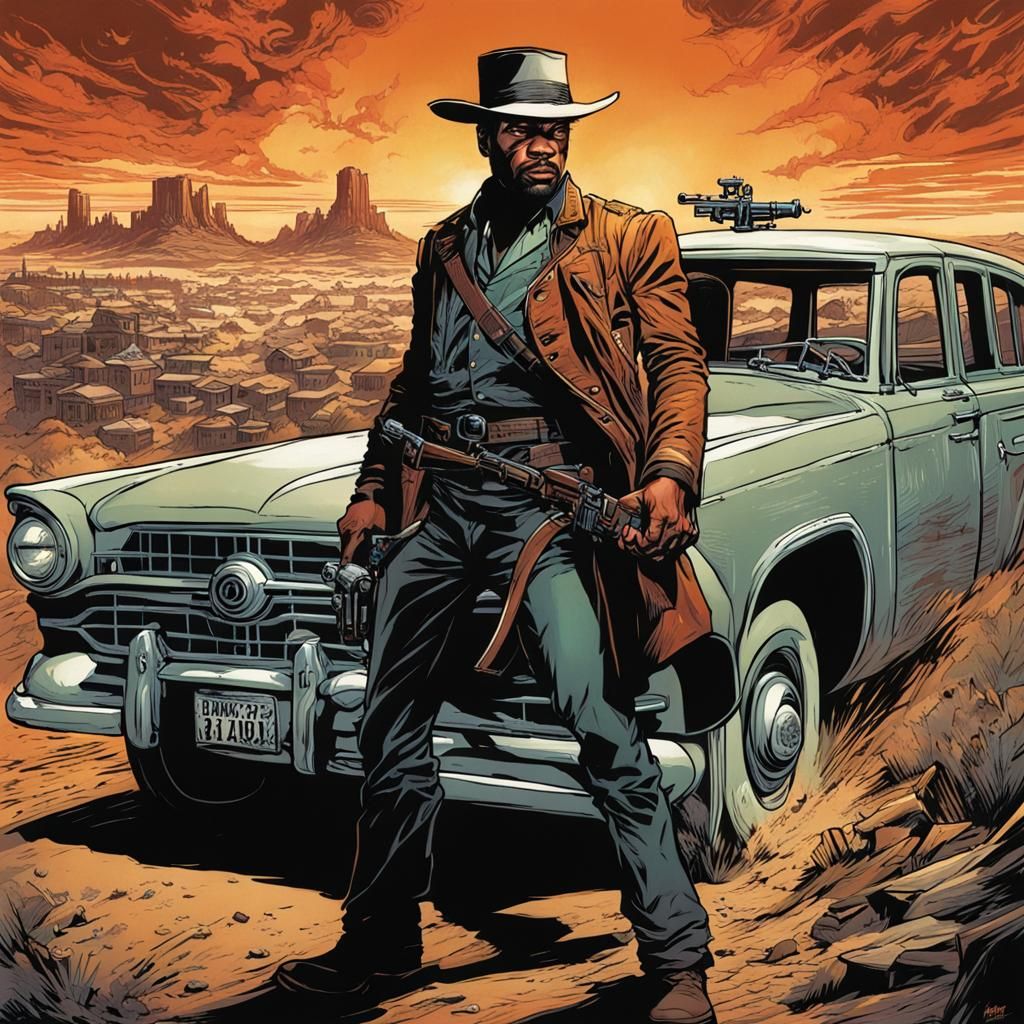 Comic Book Art Inspired by Brooks and Mumford