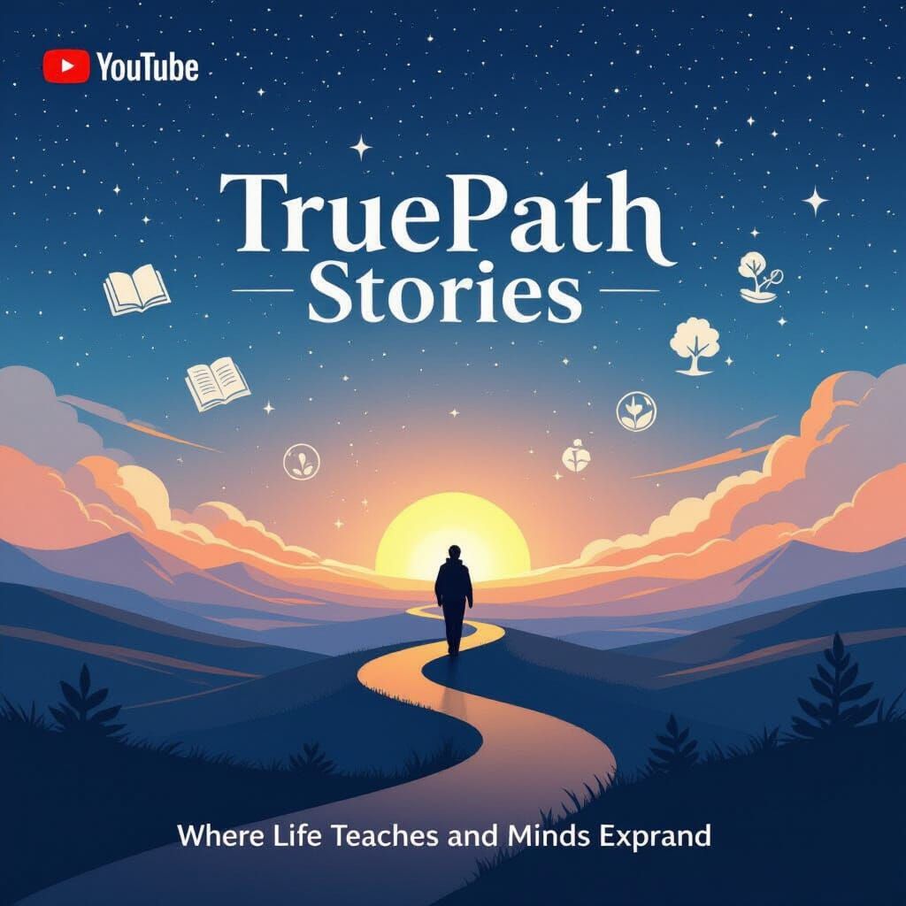 Inspirational YouTube Banner: Open World, Starry Sky, Life L...