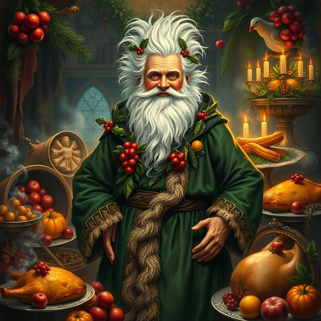 A Christmas carol - the ghost of Christmas present