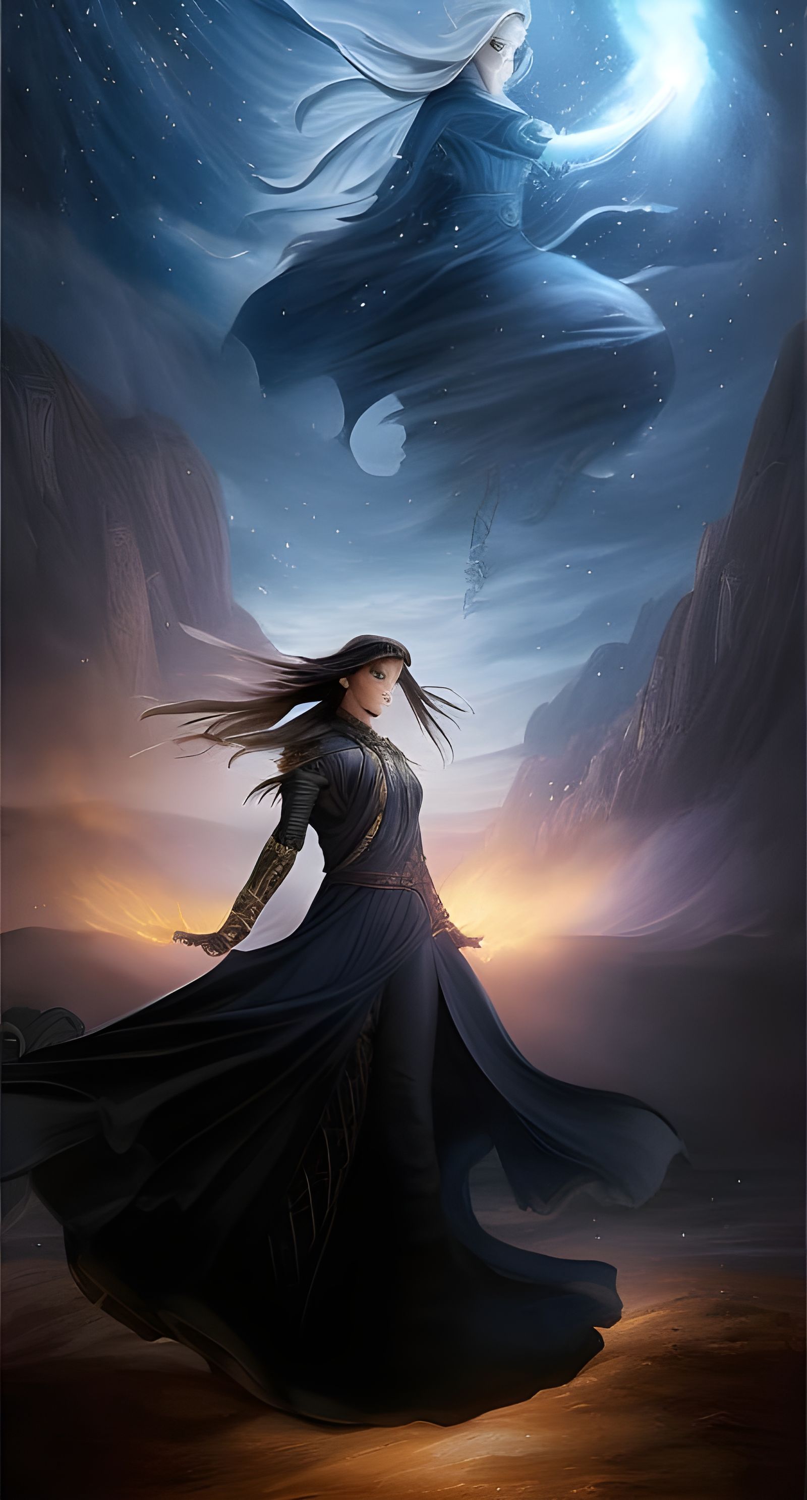 Magical Truthwatcher of the Cosmere in Hyper-Realistic Style