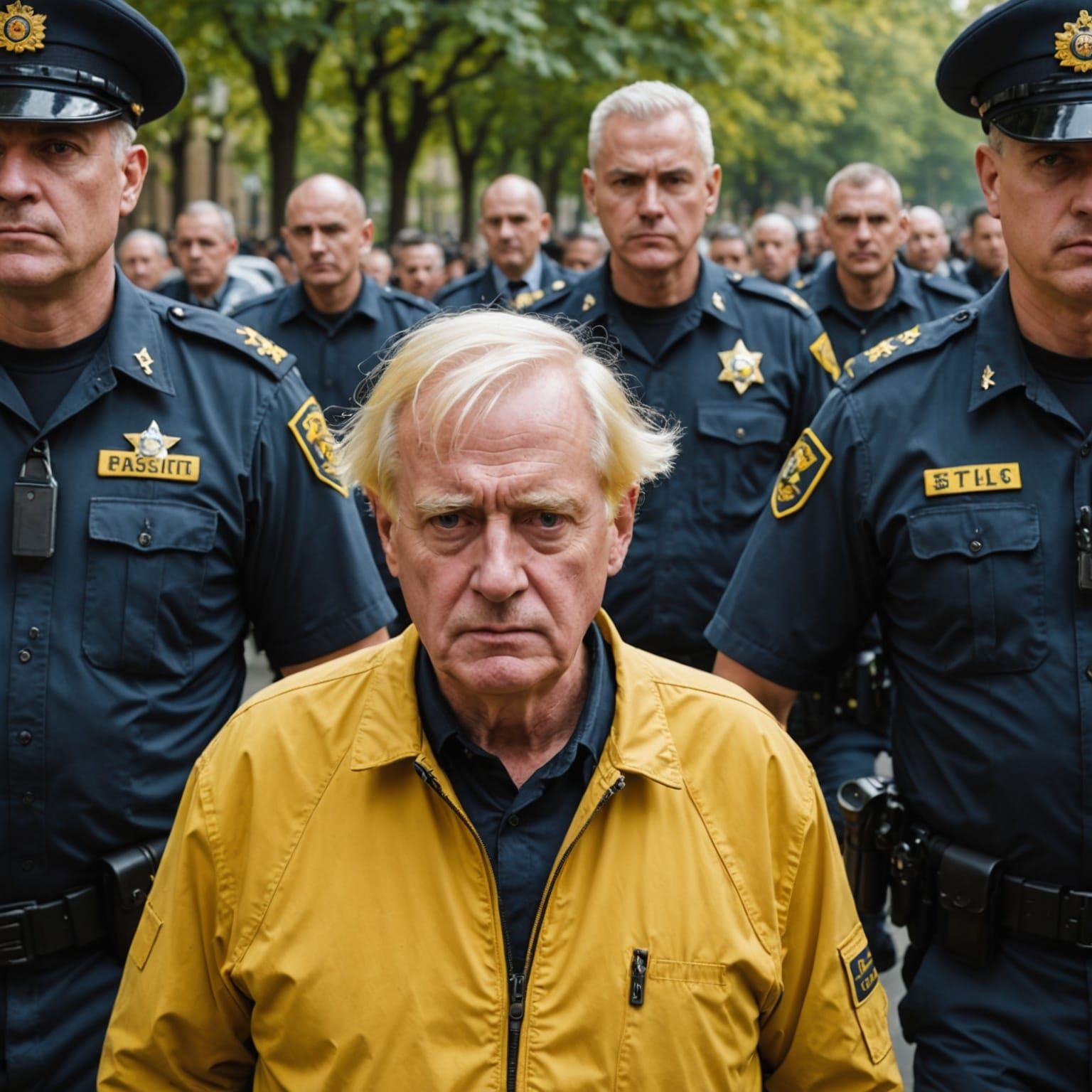 Treasonous Figure Caught by Secret Agents