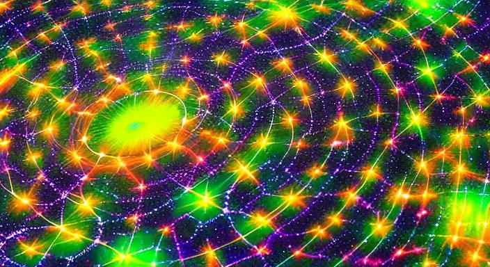 Cosmic Magnetospheres in Holographic Astral Illustration