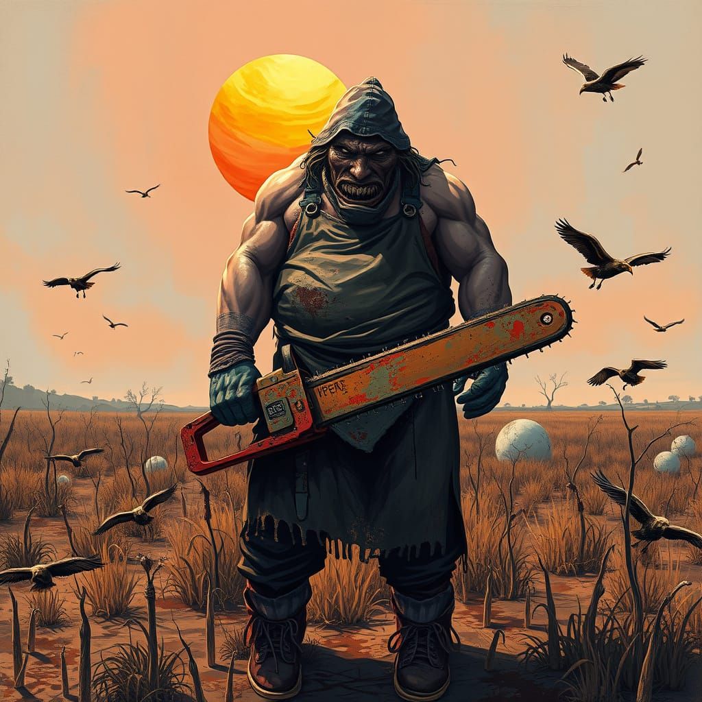 Texas Outsider Artist Unveils Desolate Landscape