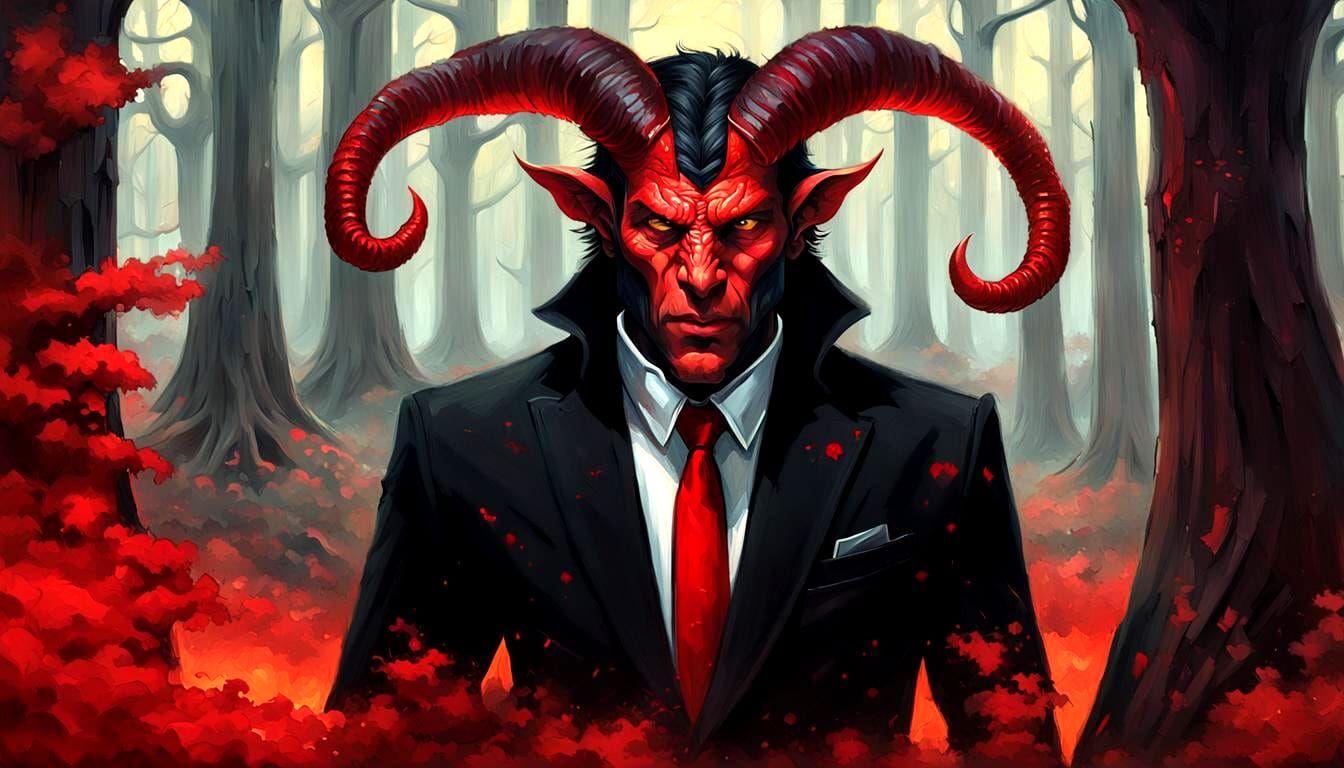 4 pictures (2): The devil.