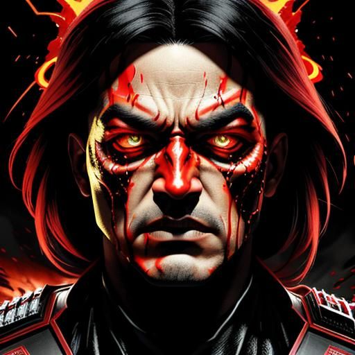 Symbiote Villain Clash: An Action-Packed Cinematic Scene